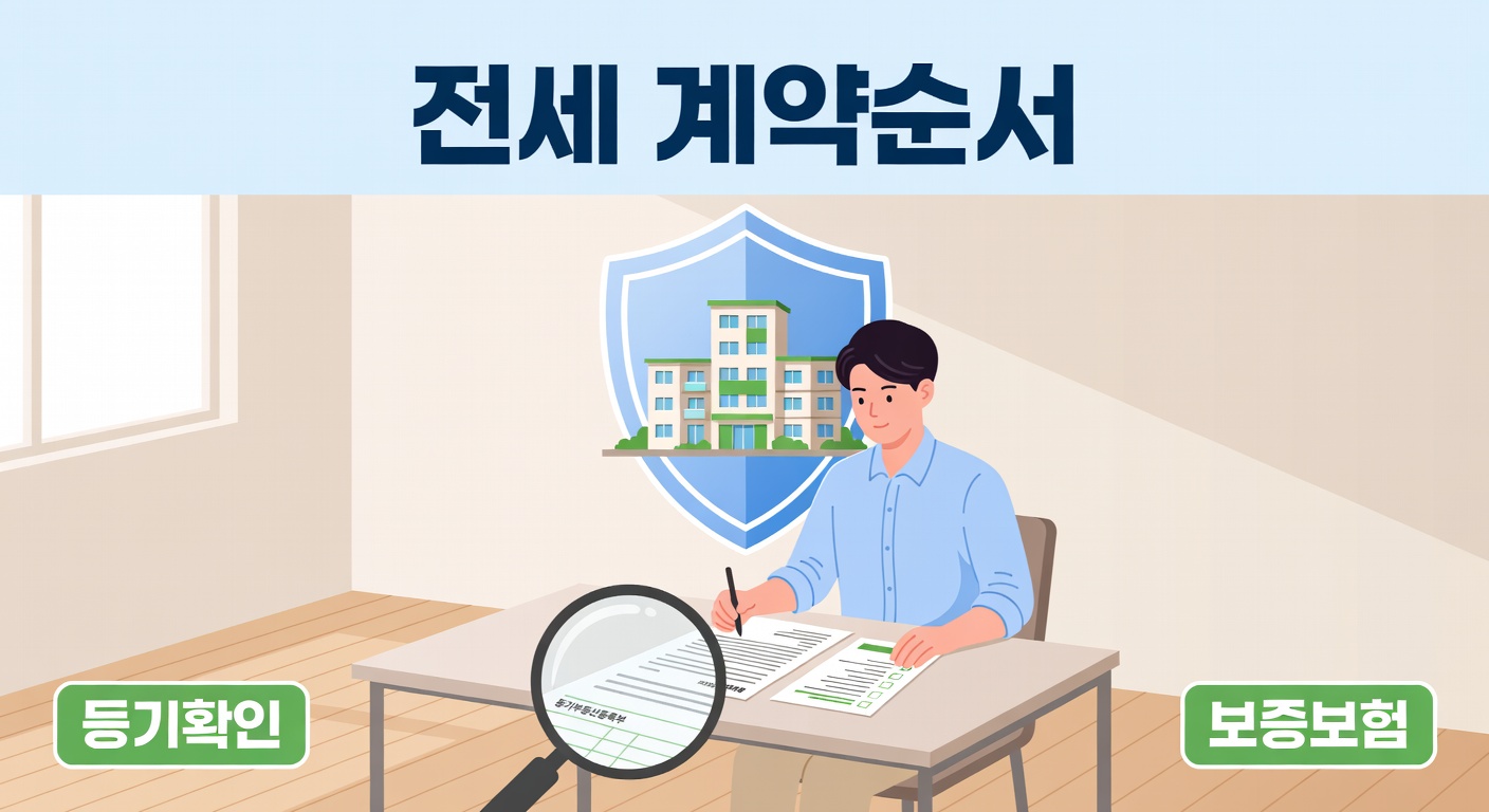 2026 전세 계약 체크리스트 — 등기부터 보증보험까지 핵심 6단계