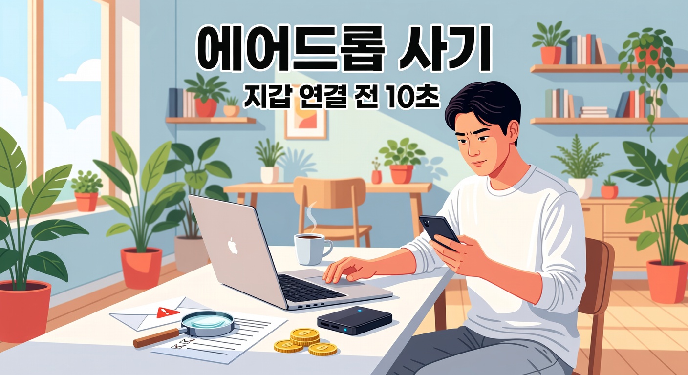 에어드롭 사기 피하는 법 — 지갑 연결 전 10초 체크리스트