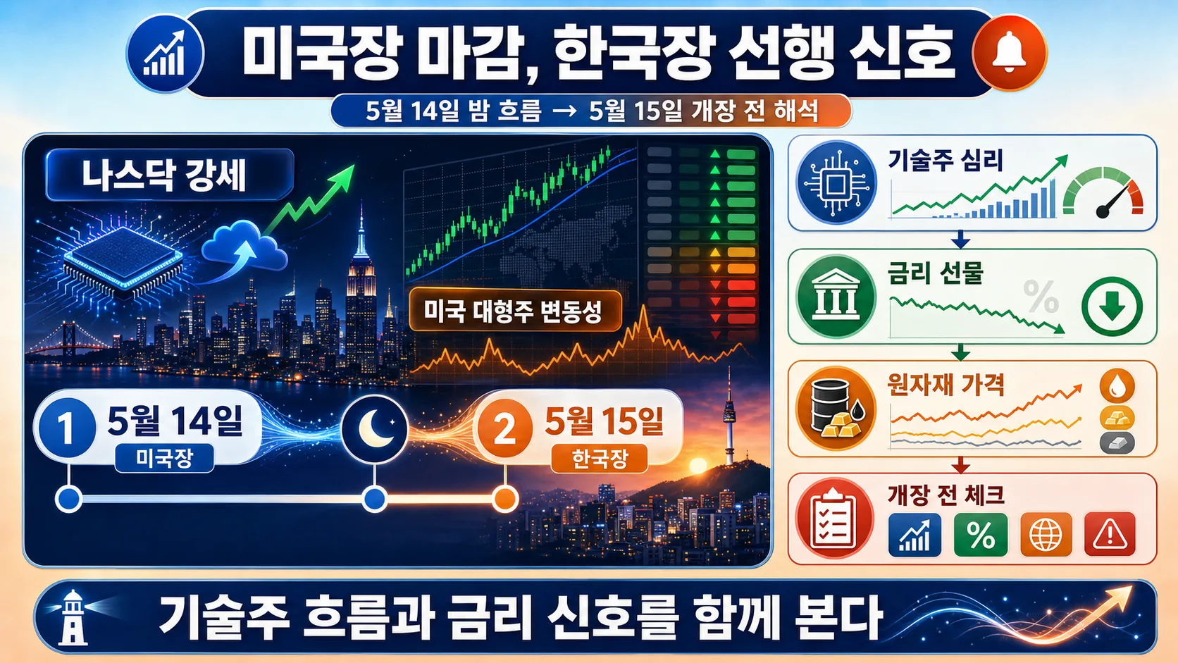 미국장 선행 신호