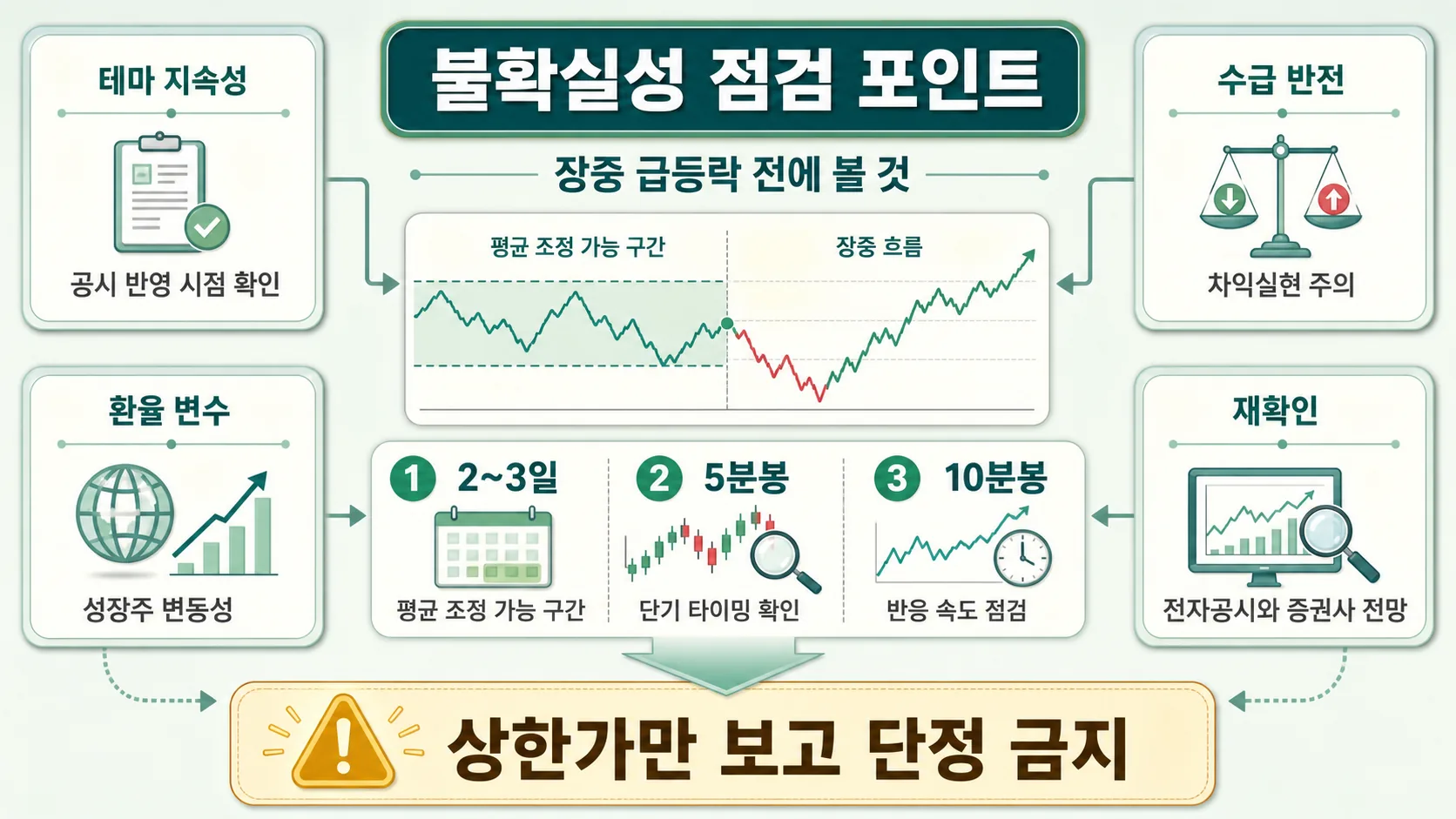 불확실성 점검 포인트