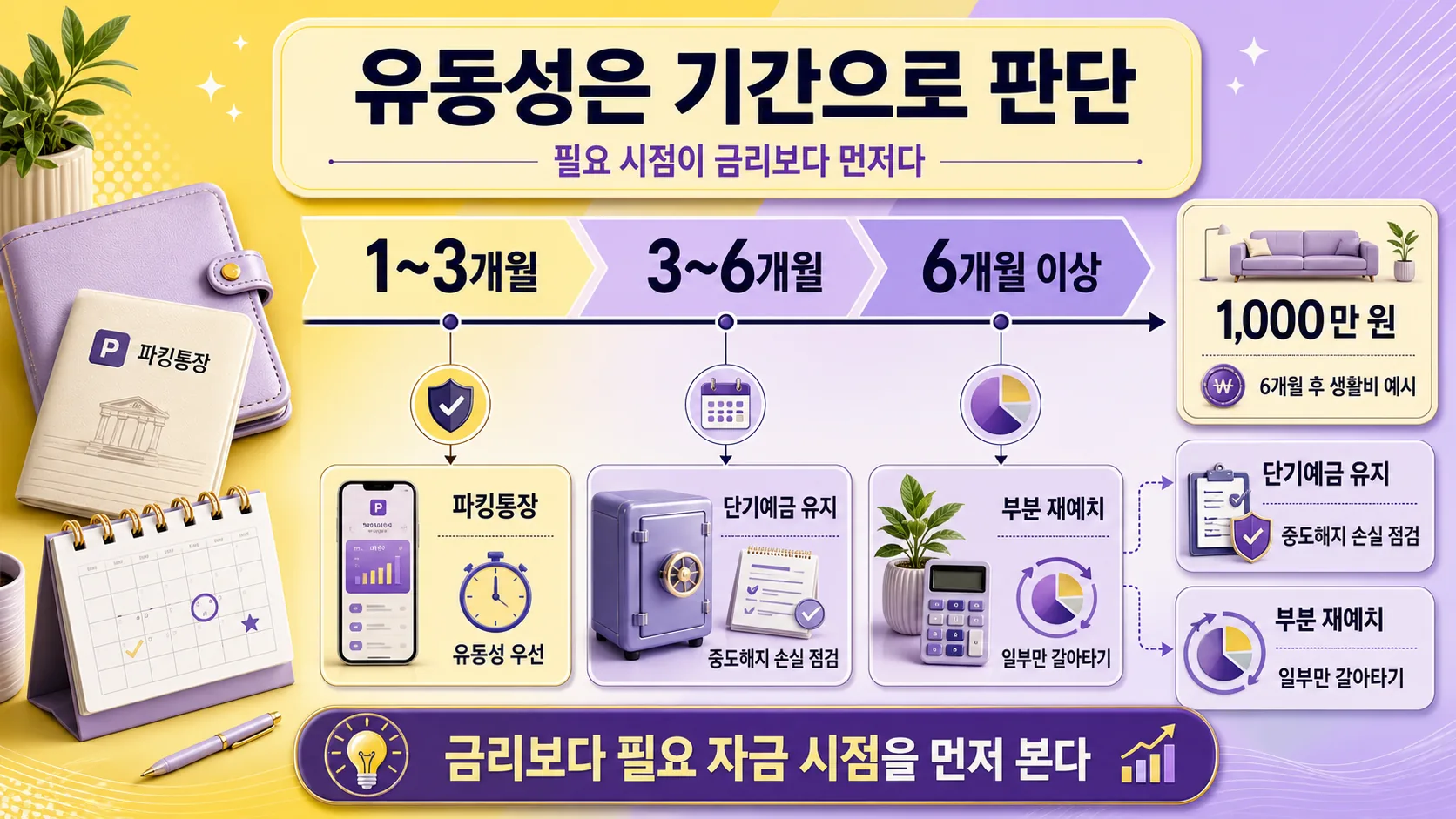 기간별 자금 배치 전략