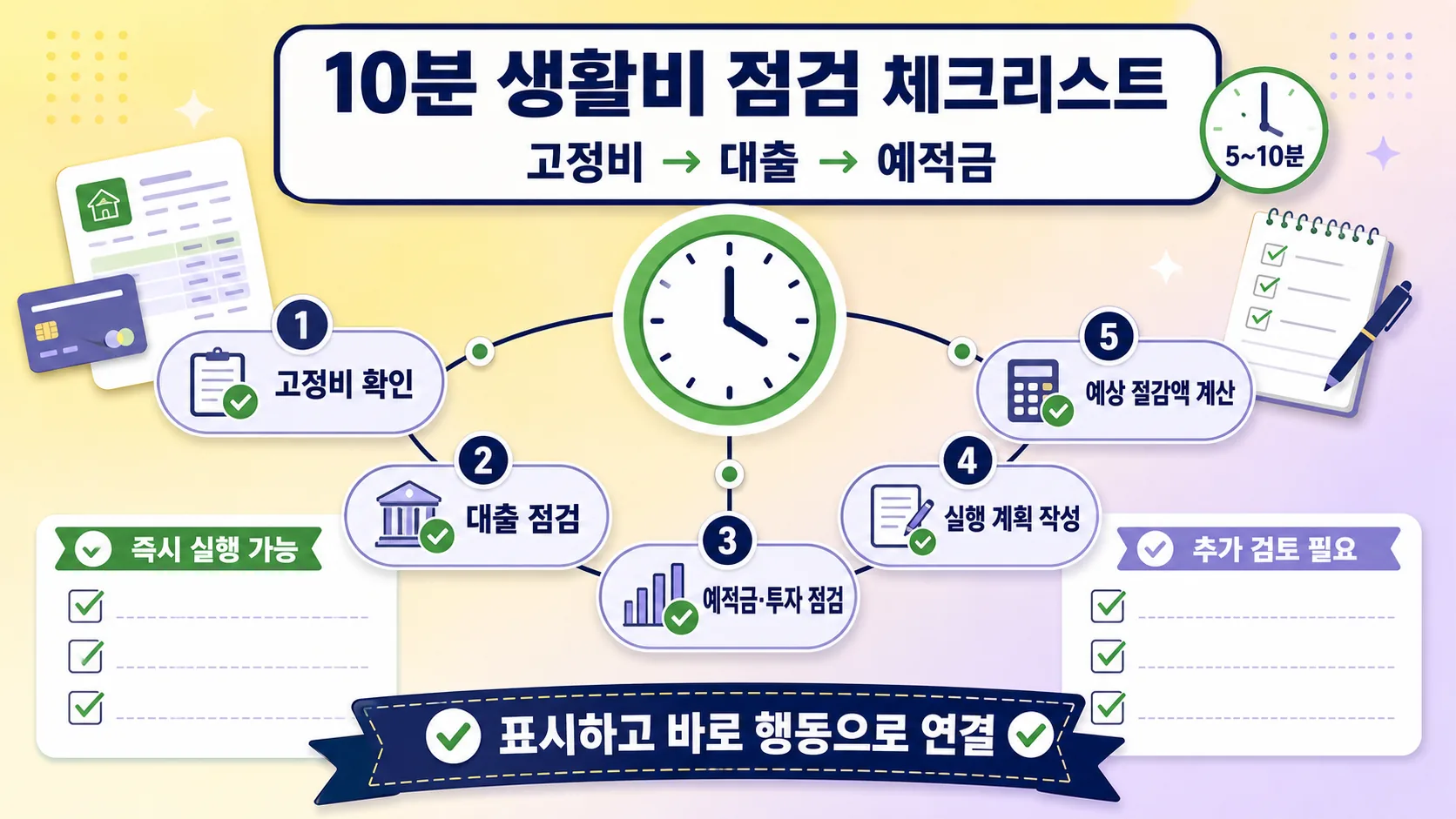 10분 점검 체크리스트