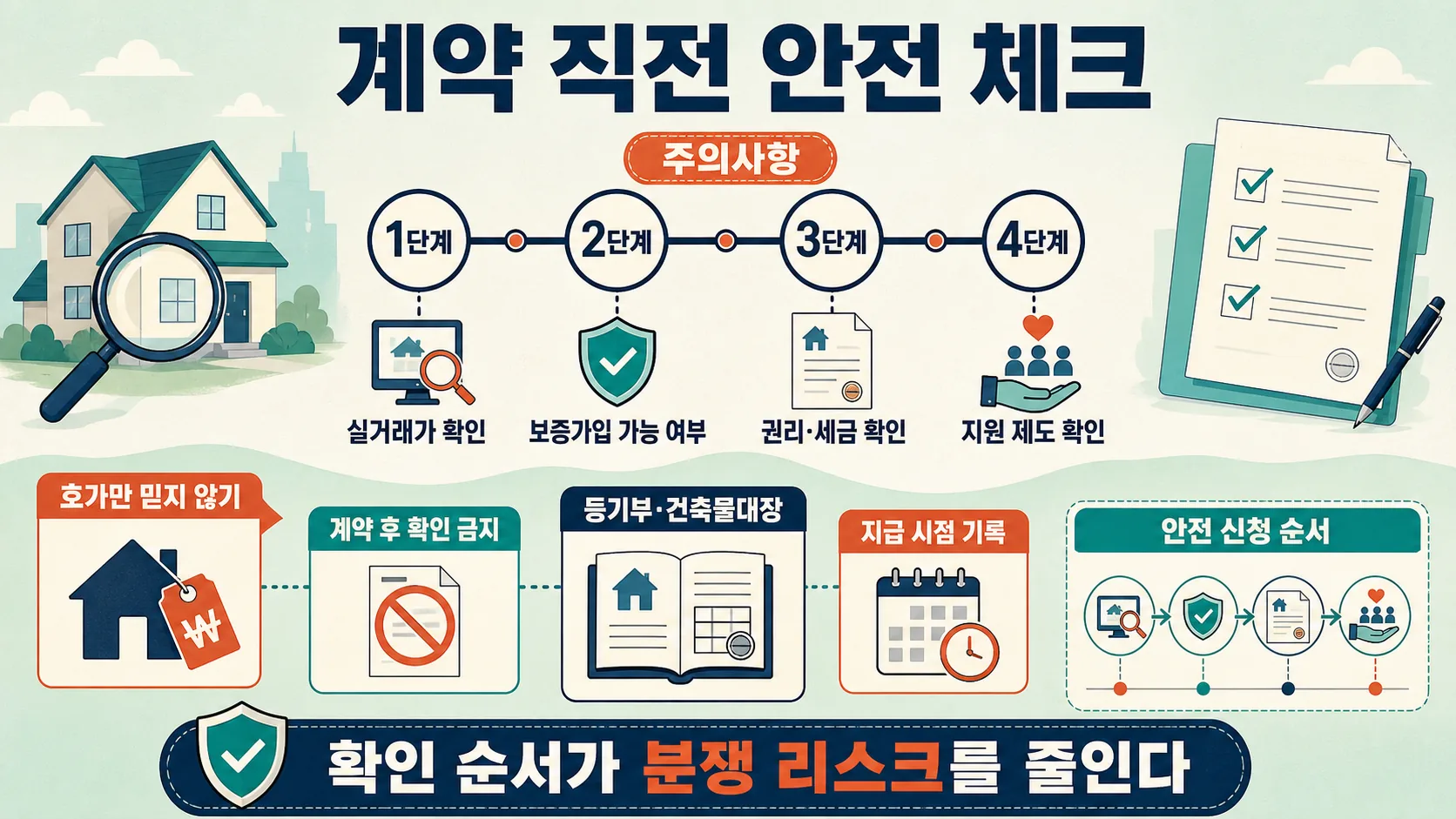 계약 직전 안전 체크