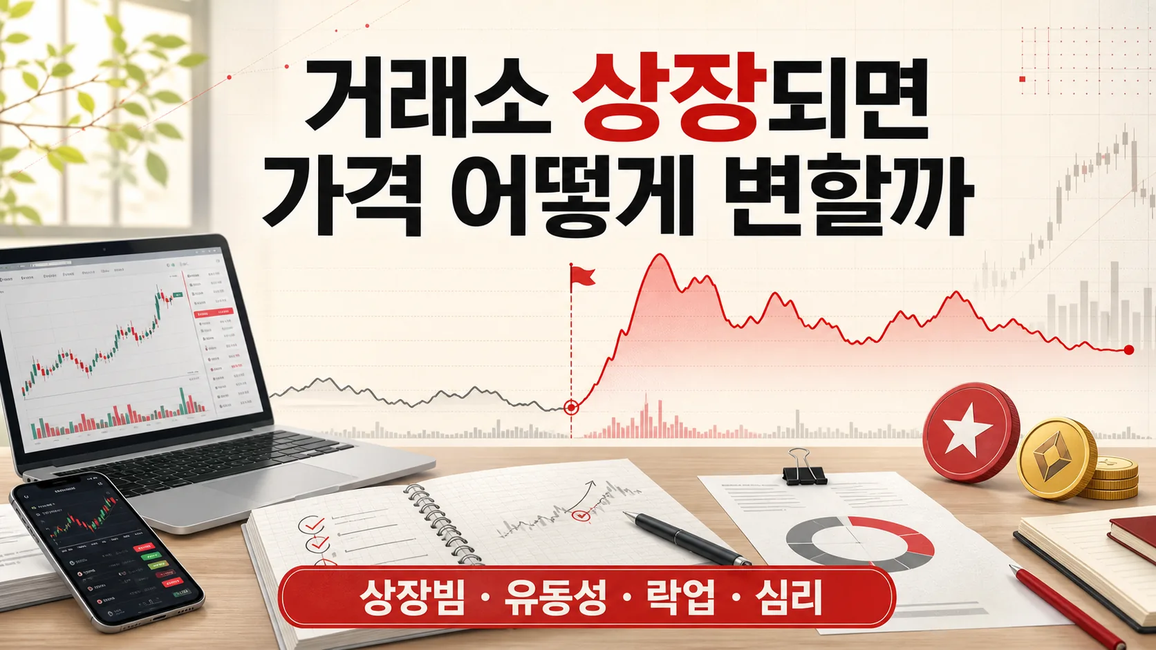 신규 코인 상장 직후 가격 +30% 급등, 숨은 변동 요인 5가지