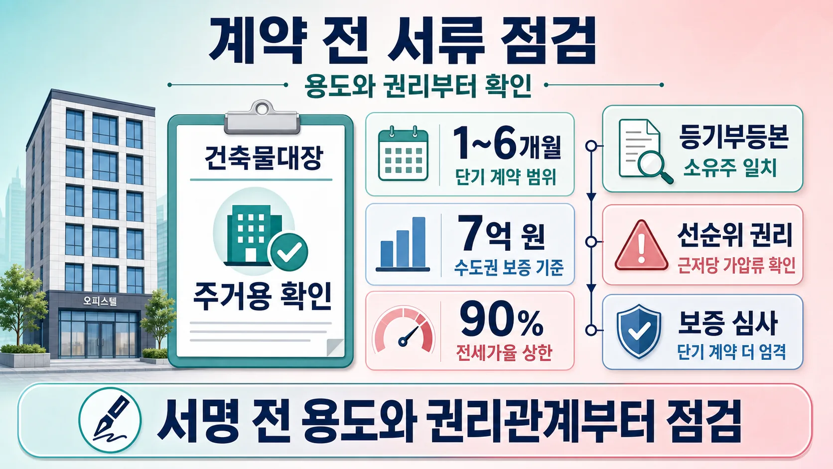 계약 전 서류 점검