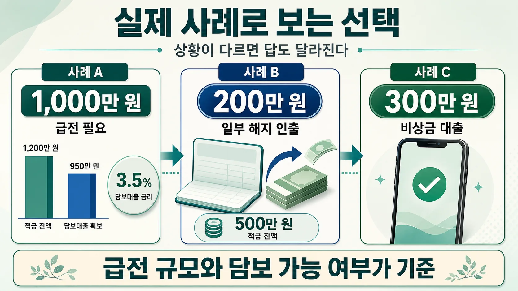 실제 사례 비교