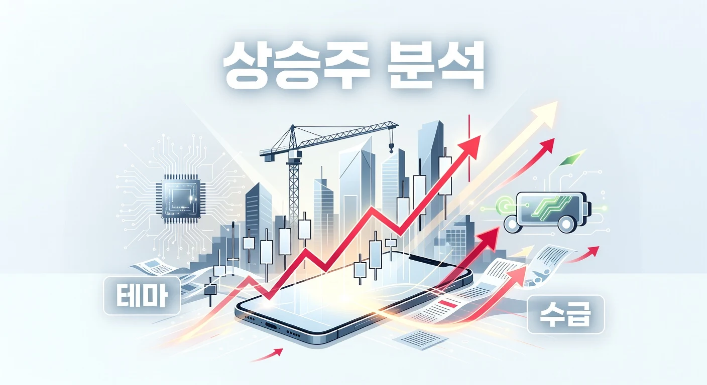 오늘 상승한 주식 종목 분석 — 테마·수급·뉴스 핵심 총정리